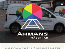 Tablet Screenshot of ahmansmaleri.se